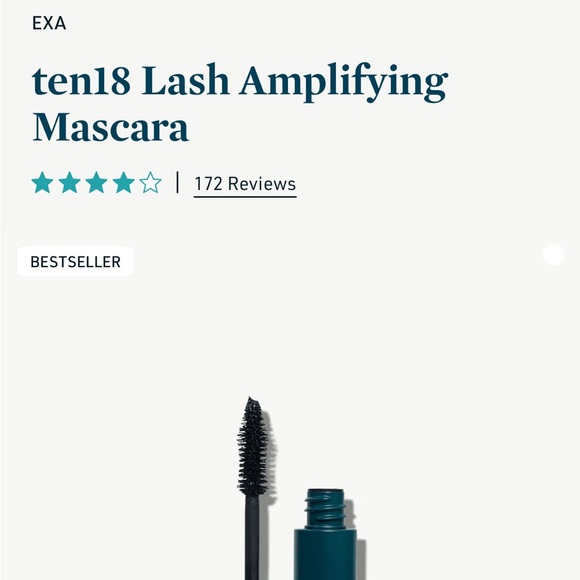 NWT EXA makeup bag vegan 🌱 with 2 black mascaras credo clean beauty - Picture 3 of 4